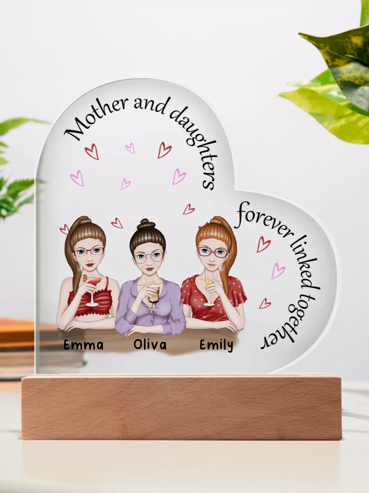 Acrylic Heart Plaque