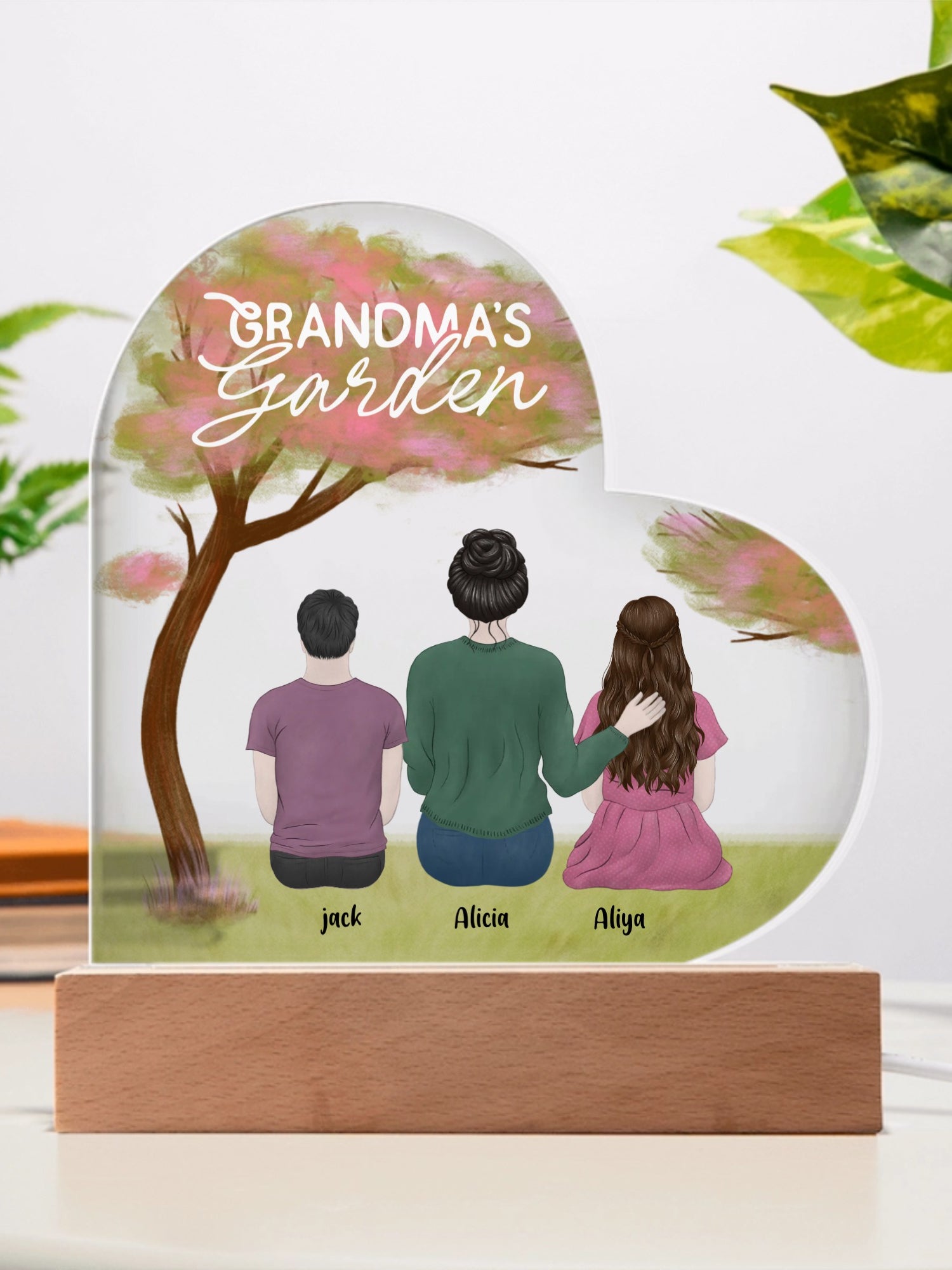 Acrylic Heart Plaque