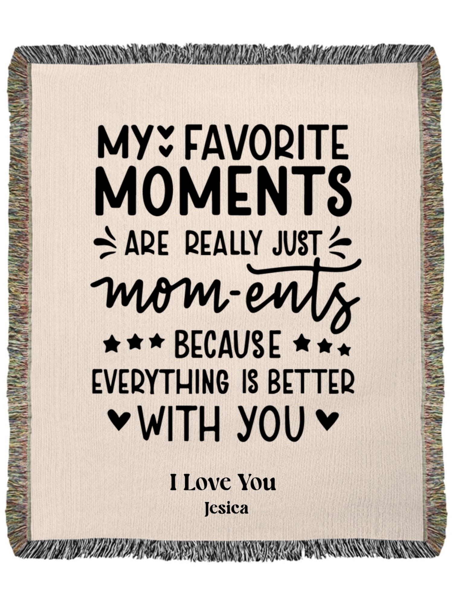 Heirloom Artwork Woven Blanket (Portrait)