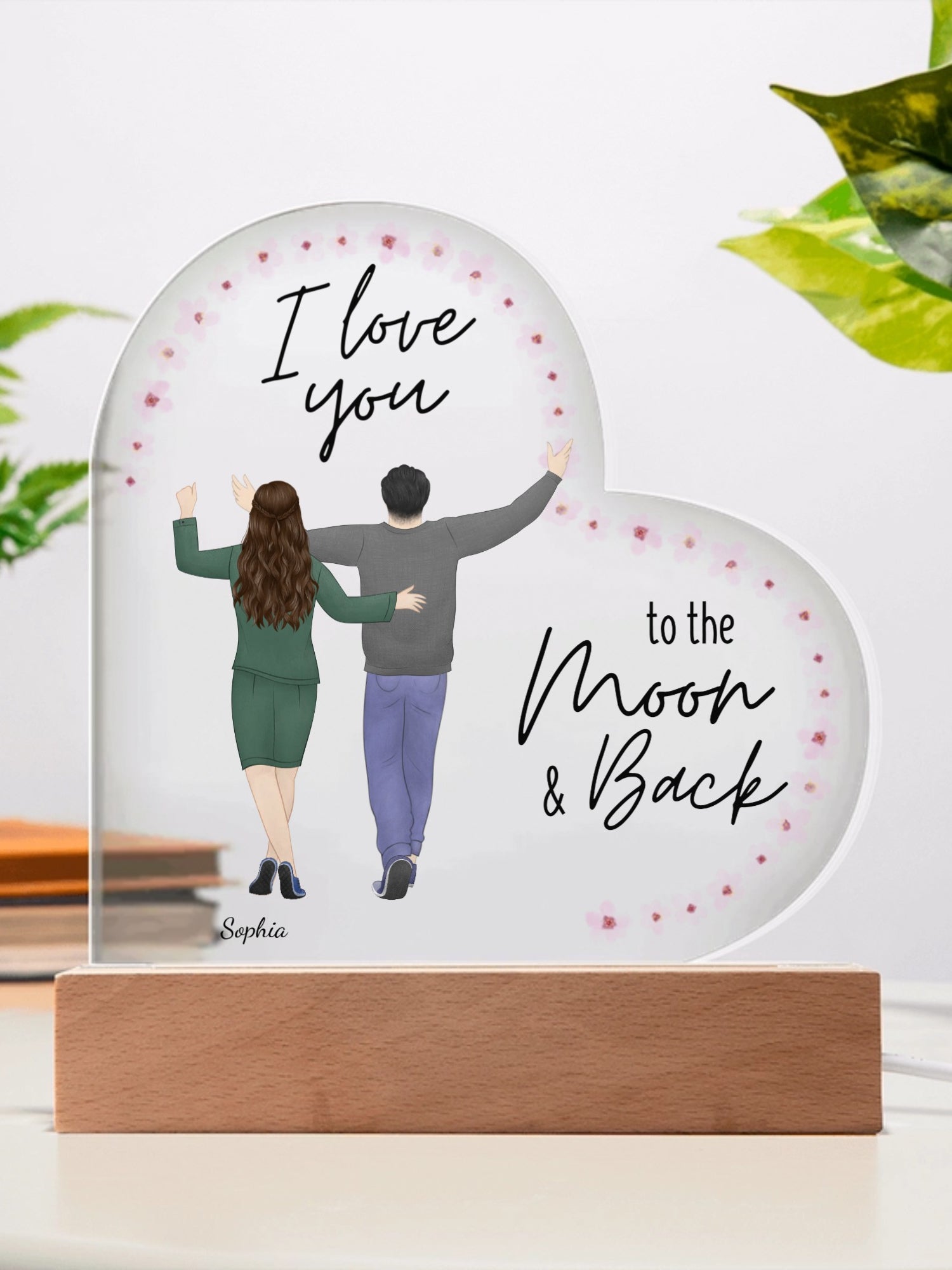 Acrylic Heart Plaque