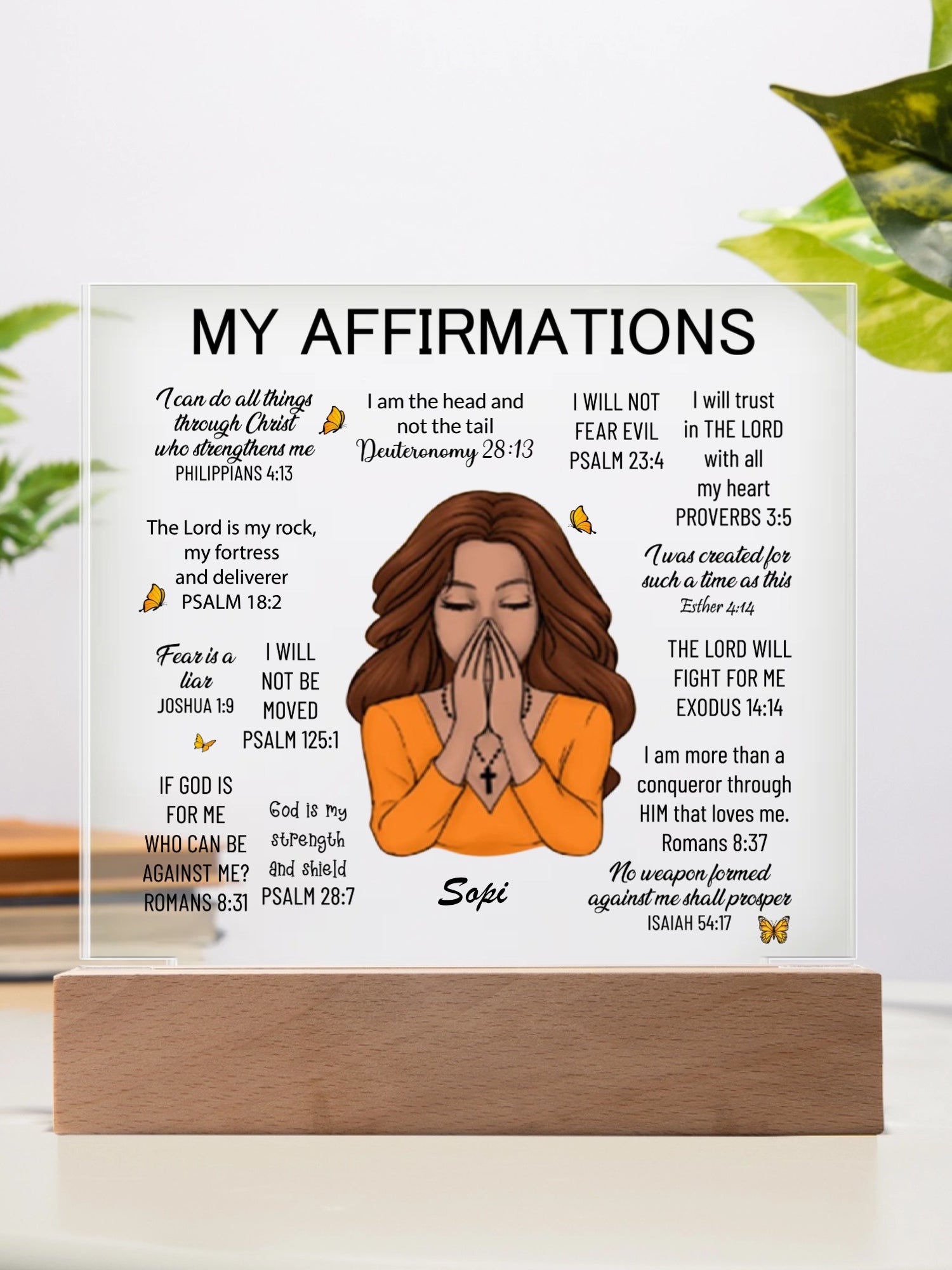 Acrylic Square Plaque