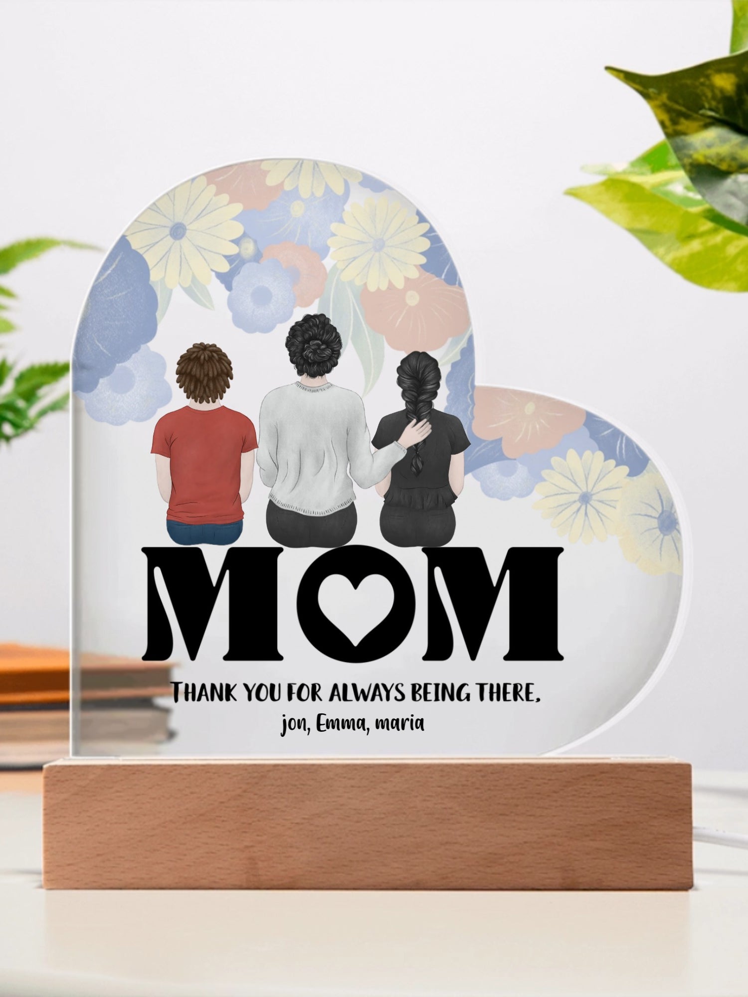 Acrylic Heart Plaque