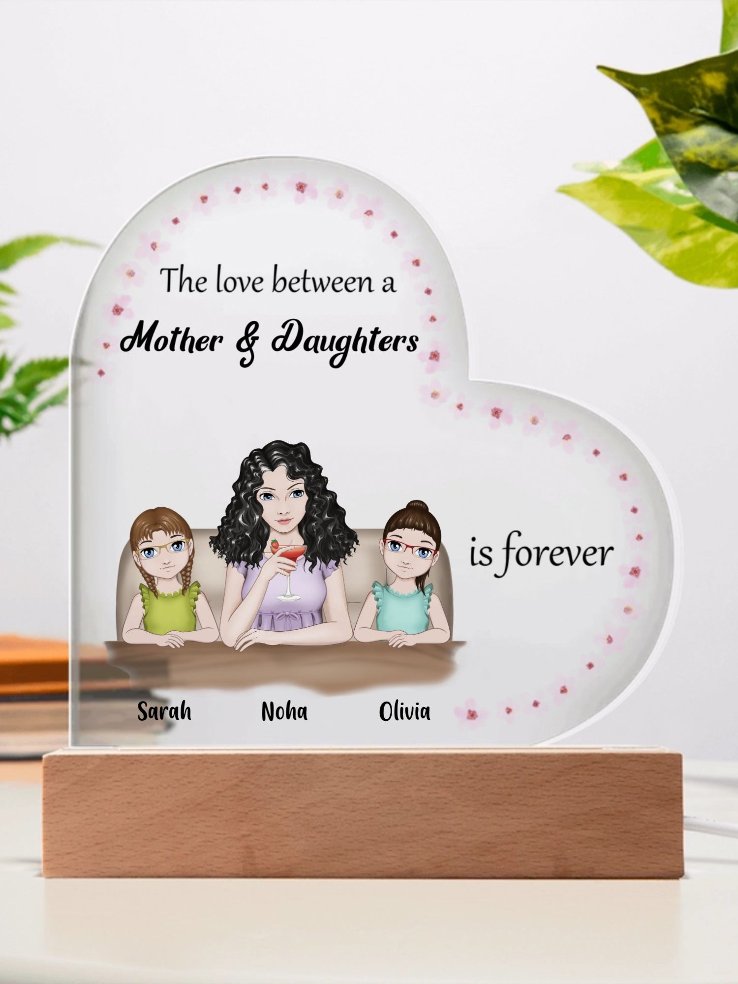 Acrylic Heart Plaque