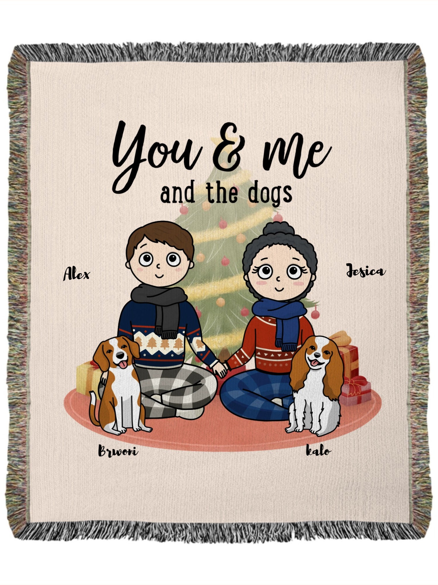 Heirloom Artwork Woven Blanket (Portrait)